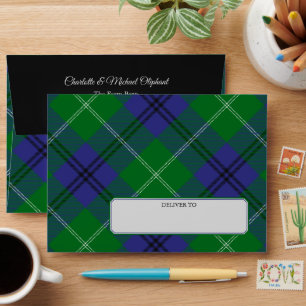Clan Oliphant Tartan Envelope