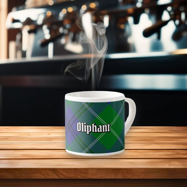 Clan Oliphant Tartan Espresso Cup (Creator Uploaded)