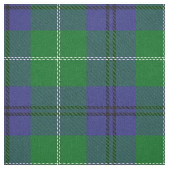 Clan Oliphant Tartan Fabric (Swatch)