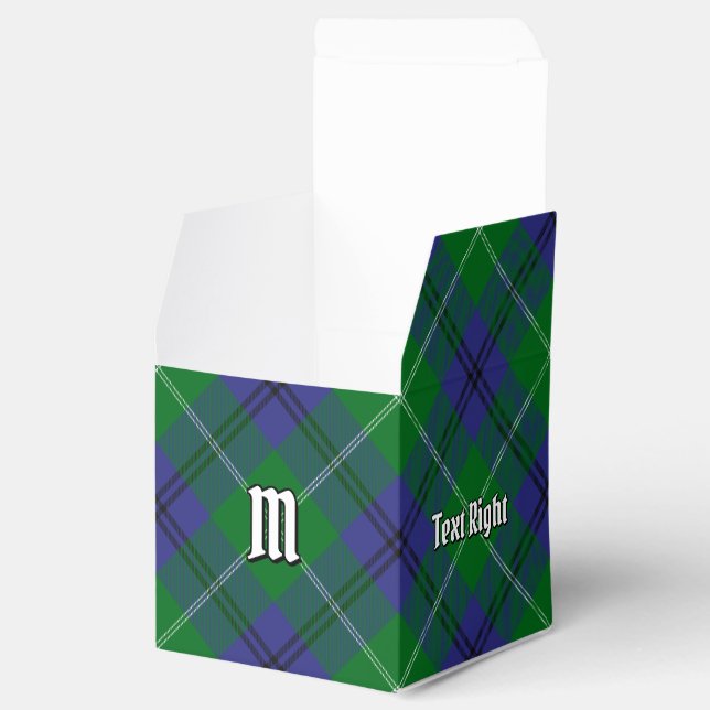 Clan Oliphant Tartan Favour Box (Opened)