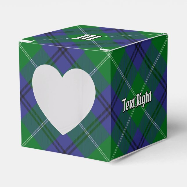 Clan Oliphant Tartan Favour Box (Front Side)