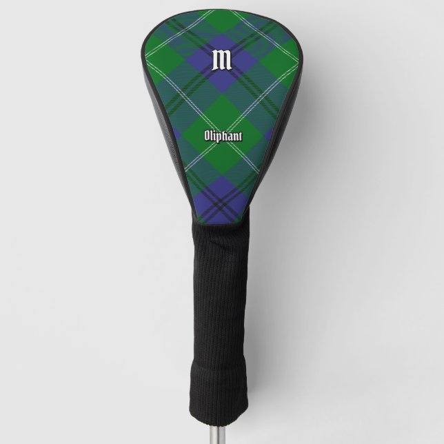 Clan Oliphant Tartan Golf Head Cover (Front)