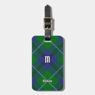 Clan Oliphant Tartan Luggage Tag