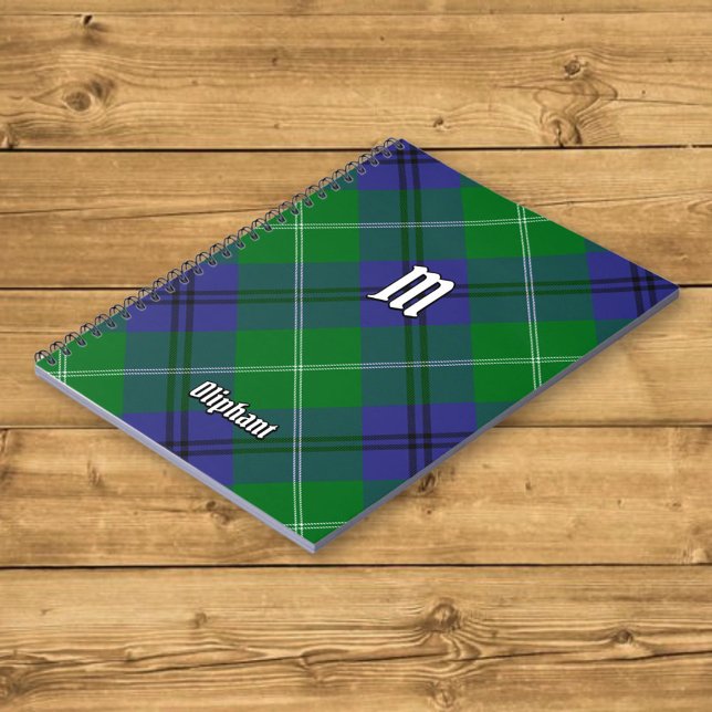 Clan Oliphant Tartan Notebook (Creator Uploaded)