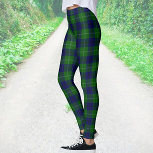 Clan Oliphant Tartan Plaid Leggings