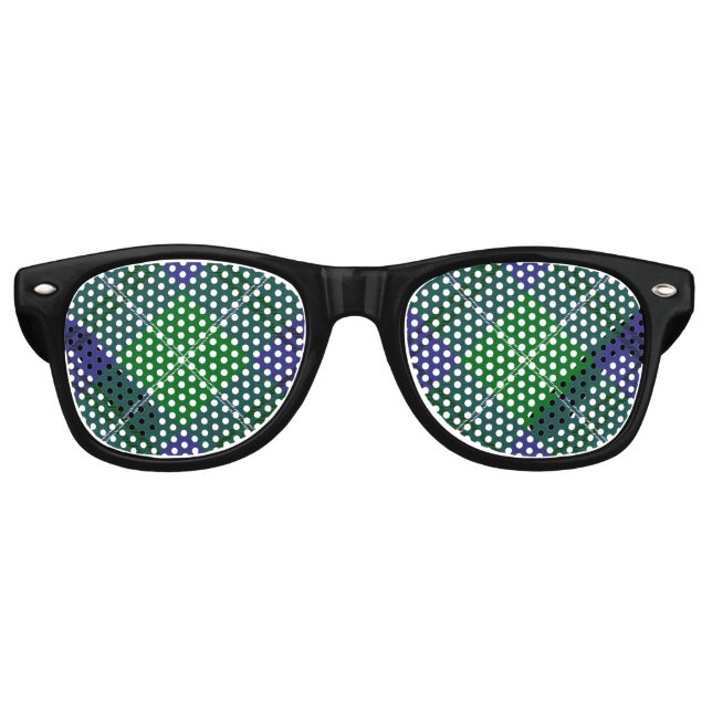 Clan Oliphant Tartan Retro Sunglasses (Front)