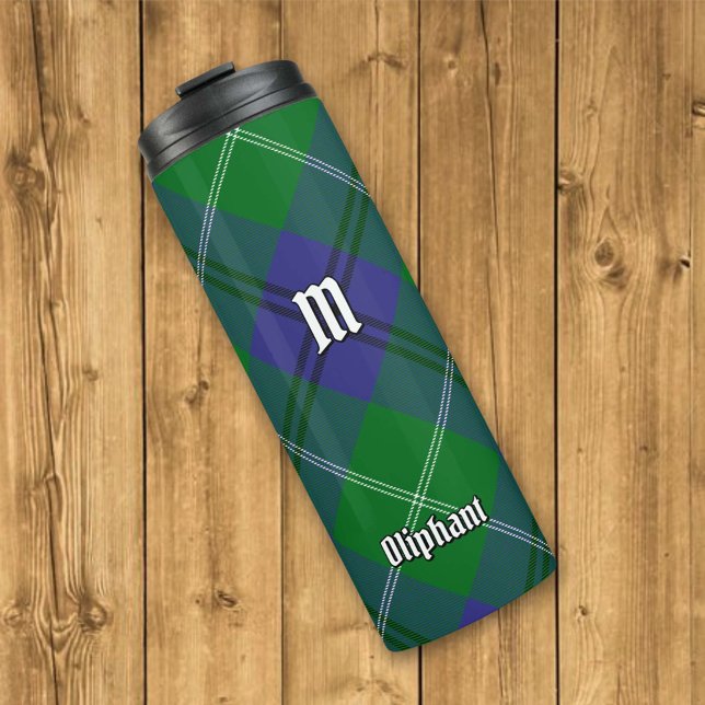 Clan Oliphant Tartan Thermal Tumbler (Creator Uploaded)