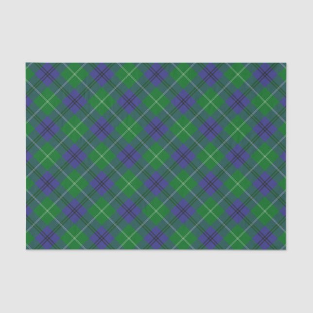 Clan Oliphant Tartan Tissue Paper (Front)