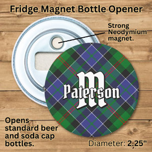 Clan Paterson Tartan Bottle Opener