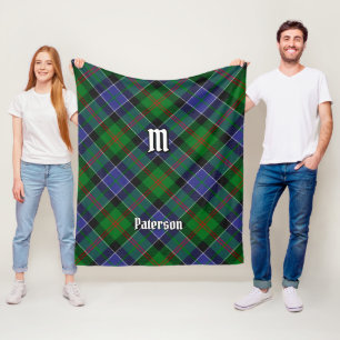 Clan Paterson Tartan Fleece Blanket