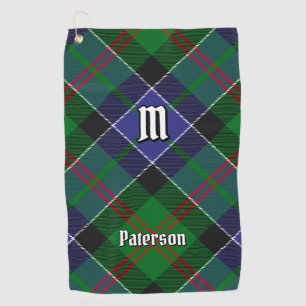 Clan Paterson Tartan Golf Towel