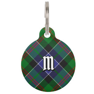Clan Paterson Tartan Pet Tag