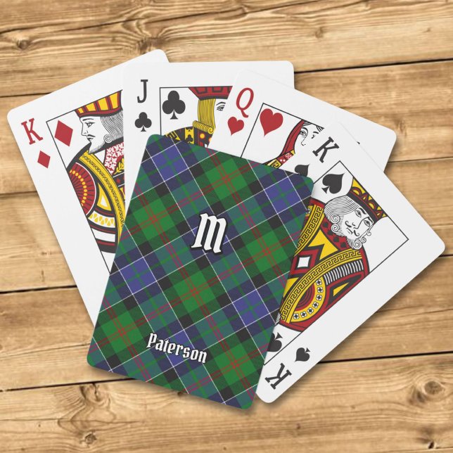 Clan Paterson Tartan Playing Cards (Creator Uploaded)