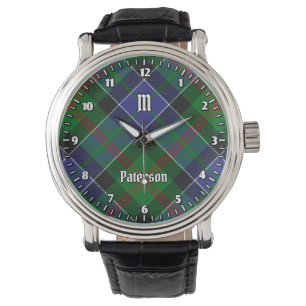 Clan Paterson Tartan Watch