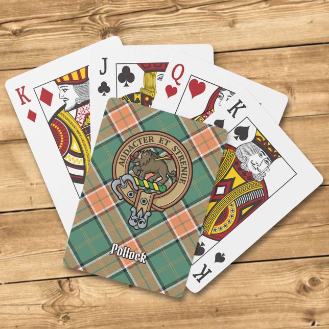 Clan Pollock Crest Playing Cards (Creator Uploaded)