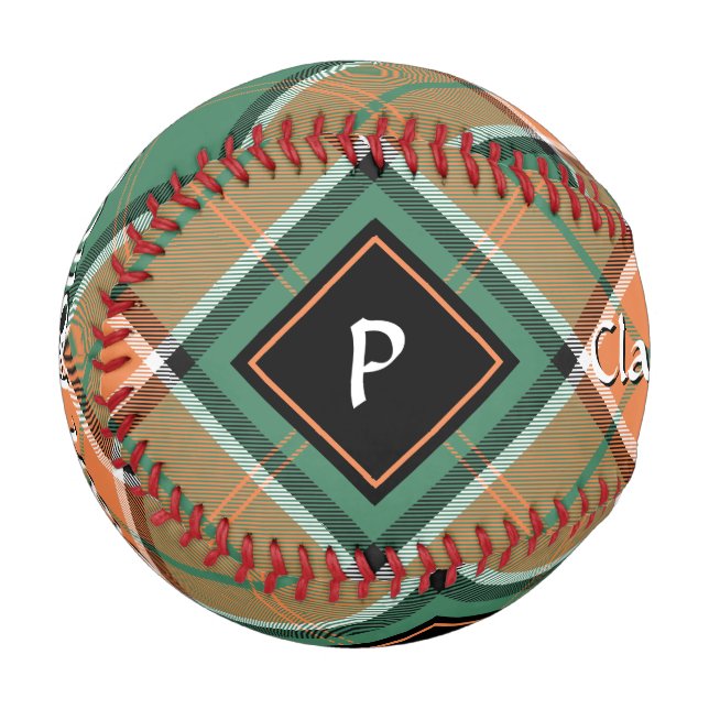 Clan Pollock Tartan Baseball (Front Left)