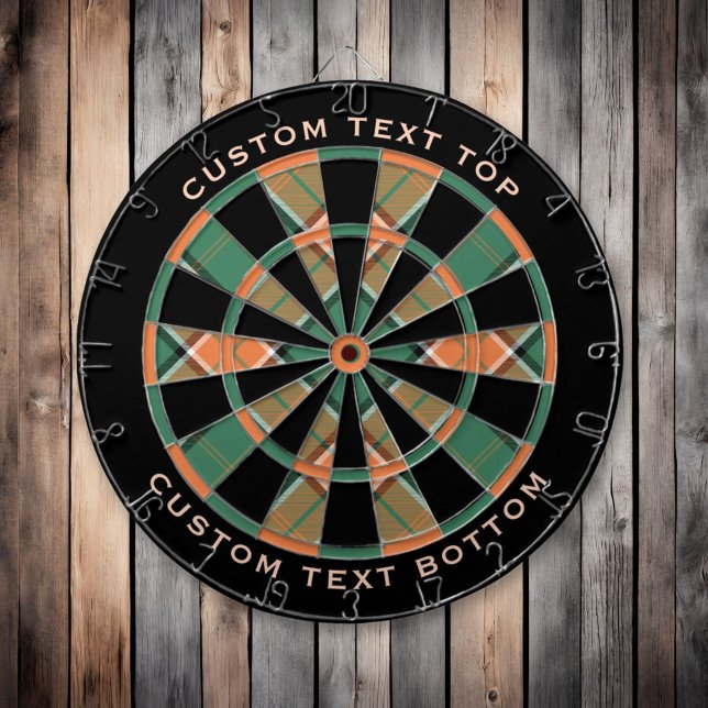 Clan Pollock Tartan Dart Board (Creator Uploaded)