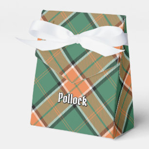 Clan Pollock Tartan Favour Box