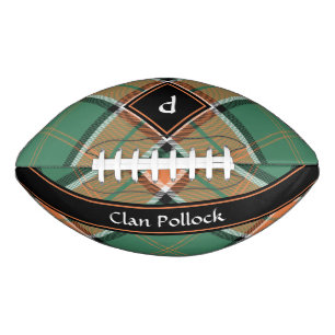 Clan Pollock Tartan Football American Football