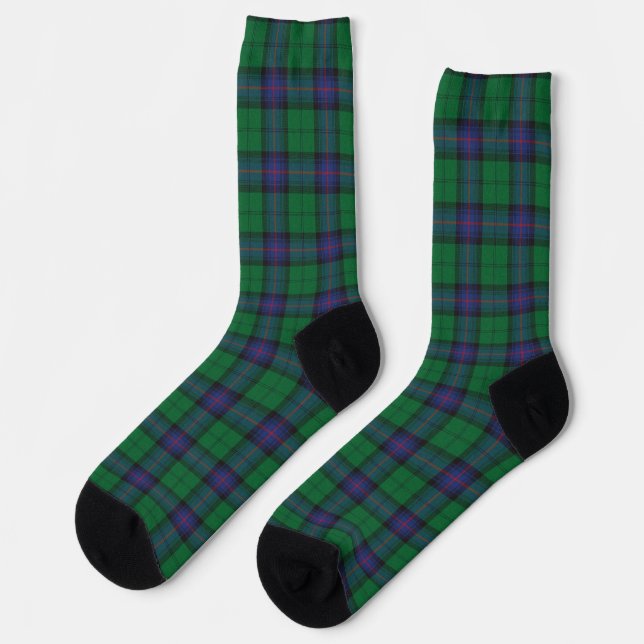 Clan Pride Tartan Socks (Left)
