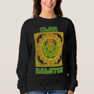 Clan Ralston Scottish Celtic Thistle Sweatshirt