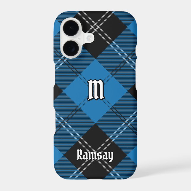 Clan Ramsay Blue Hunting Tartan (Back)