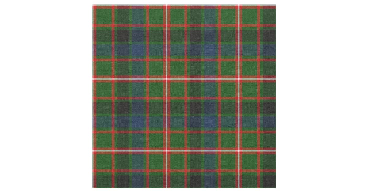 clan-reid-tartan-fabric-zazzle