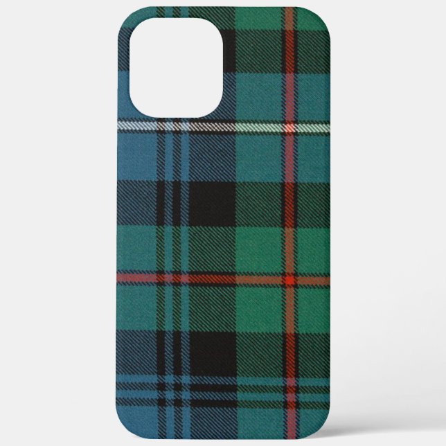 Clan Robertson Modern Tartan Apple Phone Case (Back)