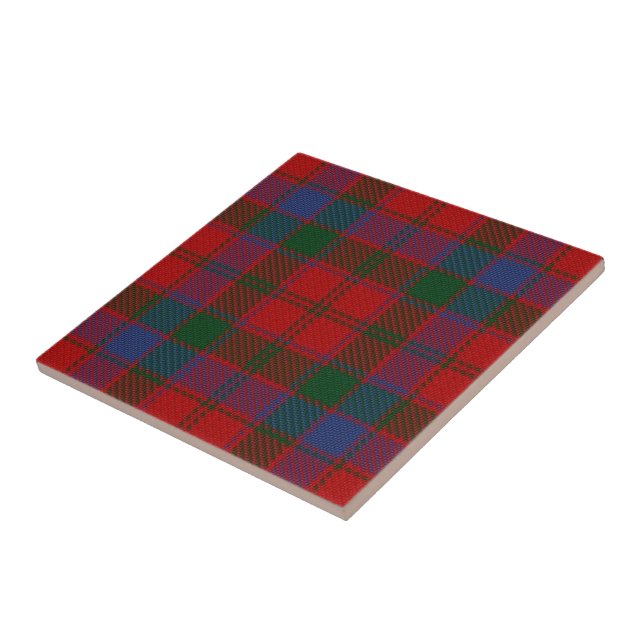 Clan Robertson Scottish Expressions Tartan Tile (Side)