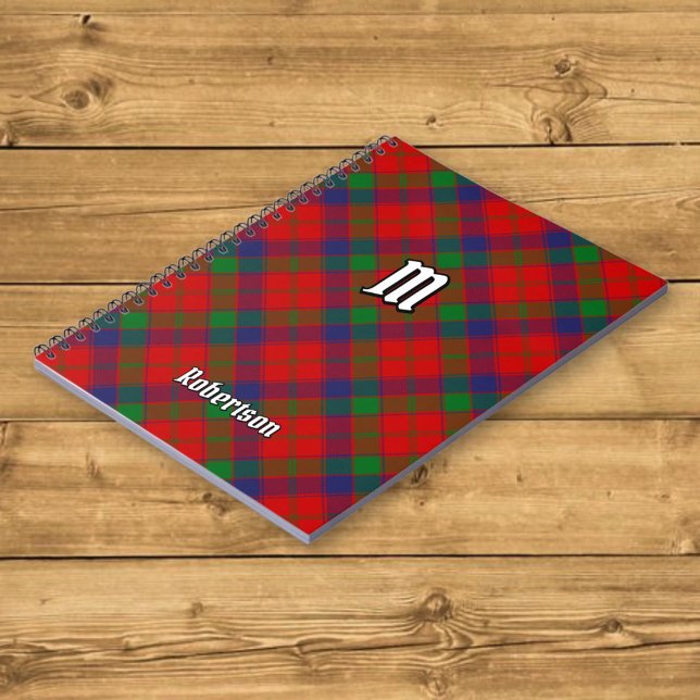 Clan Robertson Tartan Notebook (Creator Uploaded)