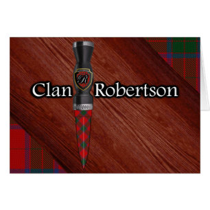 Clan Robertson Tartan Sgian Dubh Blade