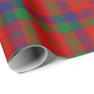 Clan Robertson Tartan Wrapping Paper