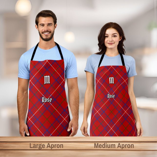 Clan Rose Tartan Apron (Creator Uploaded)