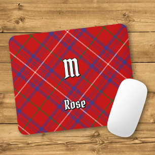 Clan Rose Tartan Mouse Mat