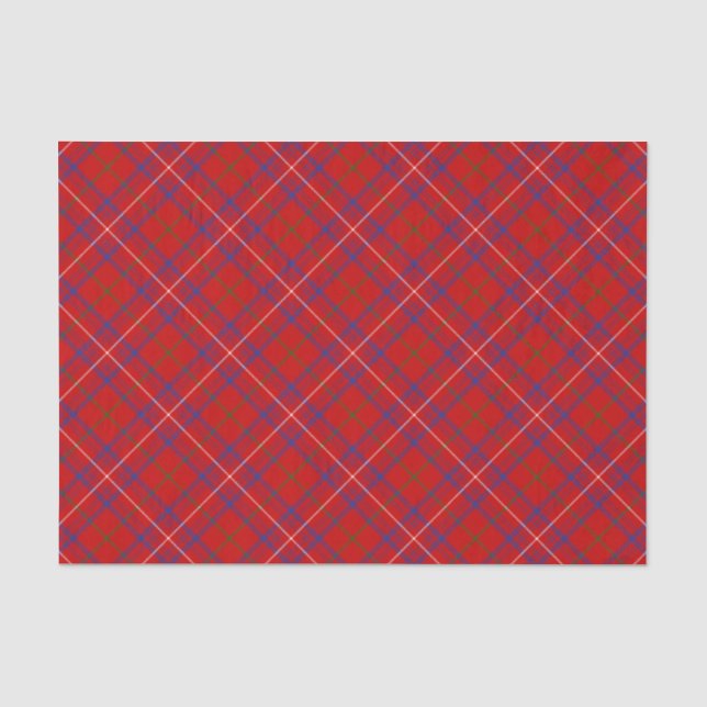 Clan Rose Tartan Tissue Paper (Front)