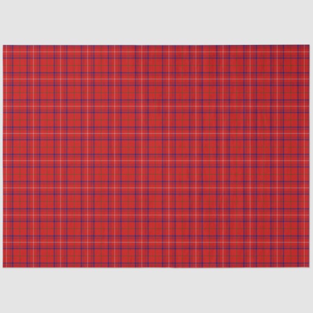 Clan Rose Tartan Tissue Paper (Front)