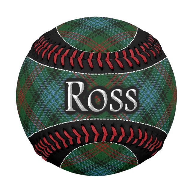 Clan Ross Scottish Dream Tartan Baseball (Front)