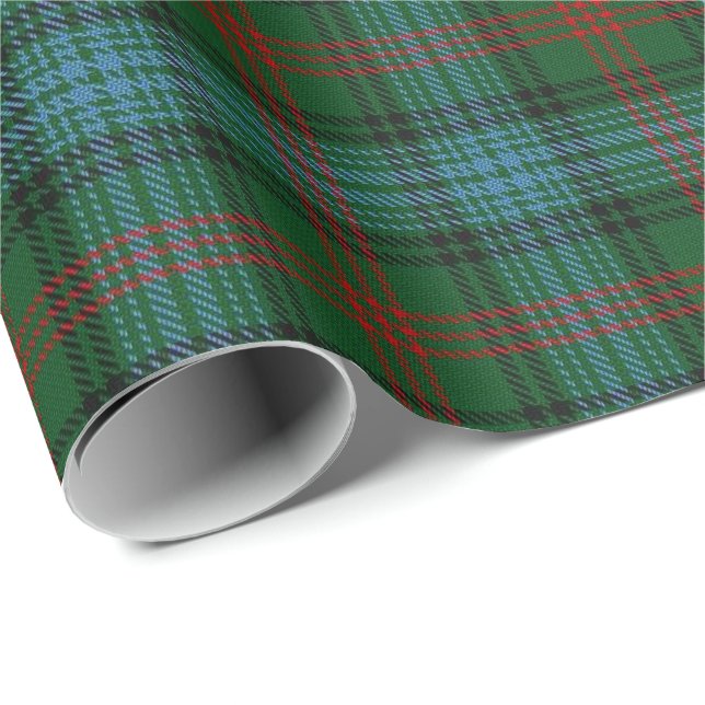 Clan Ross Scottish Tartan Wrapping Paper (Roll Corner)
