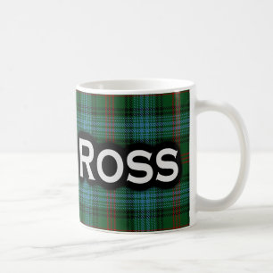 Clan Ross Tartan Scottish Coffee Mug