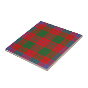 Clan Ross Tartan Tile