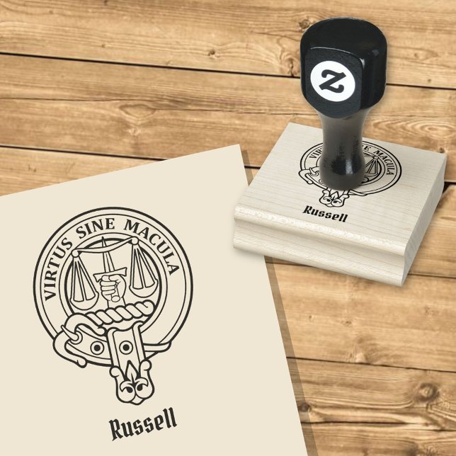 Clan Russell Crest Rubber Stamp (Creator Uploaded)
