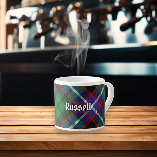 Clan Russell Tartan Espresso Cup (Creator Uploaded)