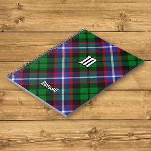 Clan Russell Tartan Notebook