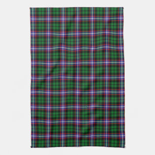 Clan Russell Tartan Tea Towel