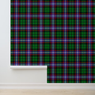 Clan Russell Tartan Wallpaper