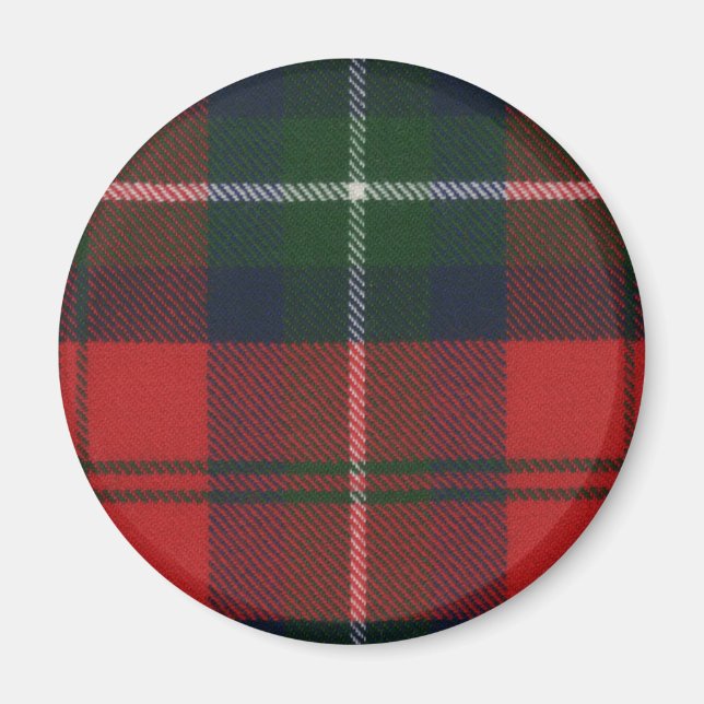 Clan Ruthven Tartan Magnet (Front)