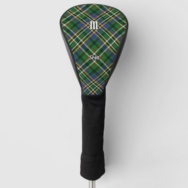 Clan Scott Green Golf Head Cover (Front)