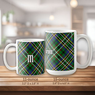Clan Scott Green Tartan Coffee Mug