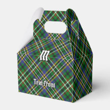 Clan Scott Green Tartan Favour Box