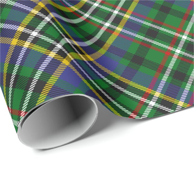 Clan Scott Green Tartan Wrapping Paper (Roll Corner)